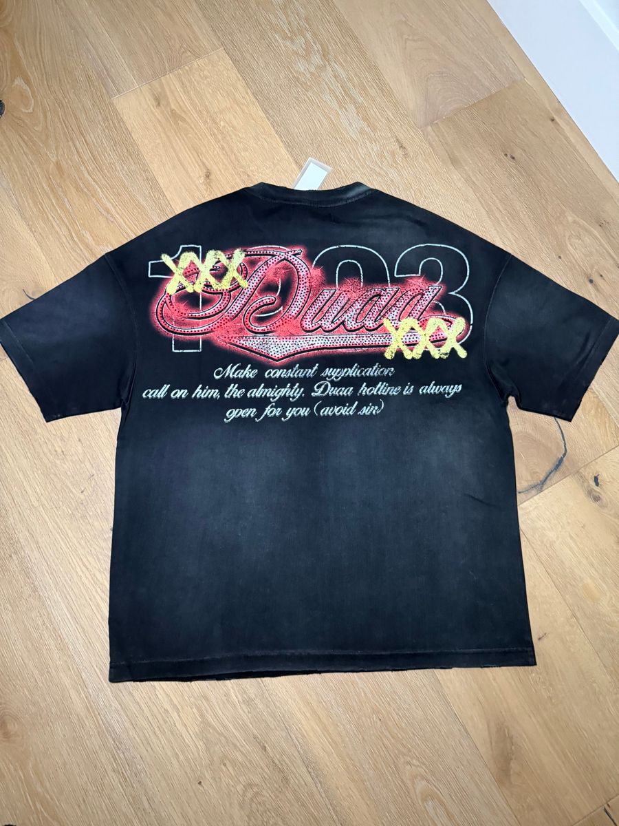 DUAA RISK BLK TEE SHIRT