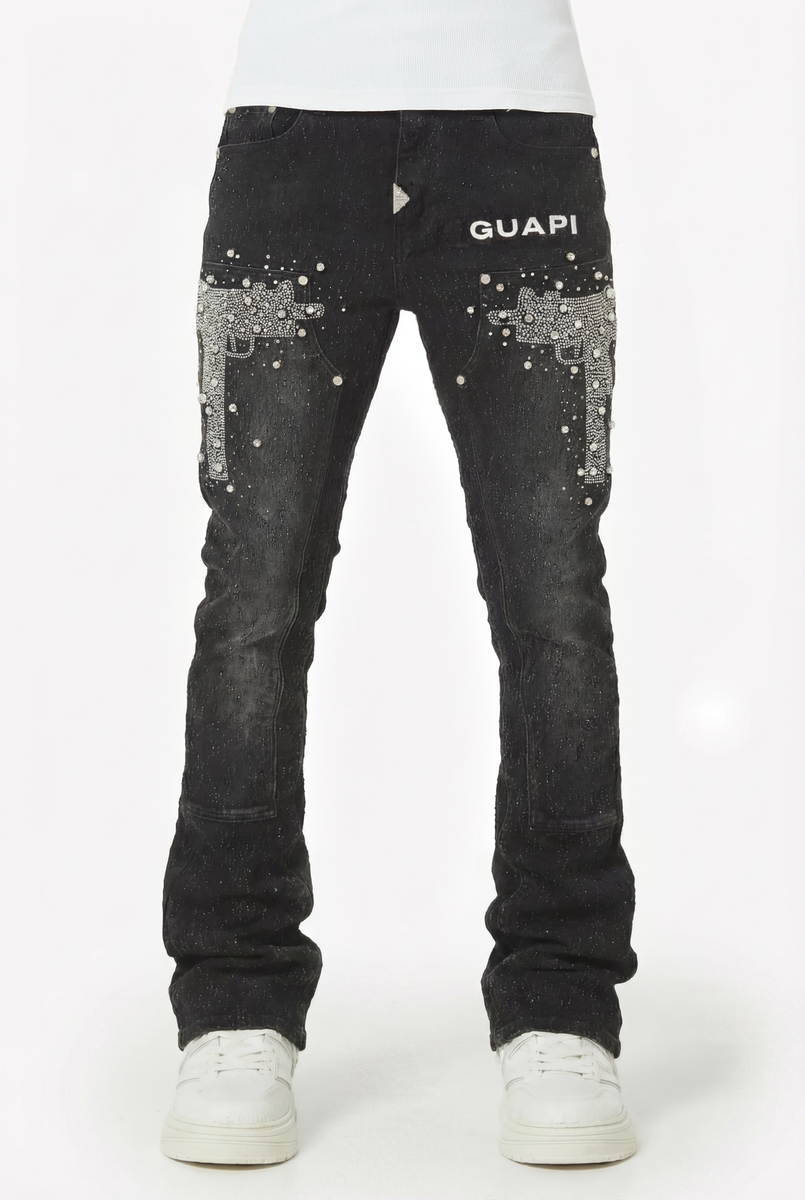 Guapi Obsidian Black Uzi Jeans