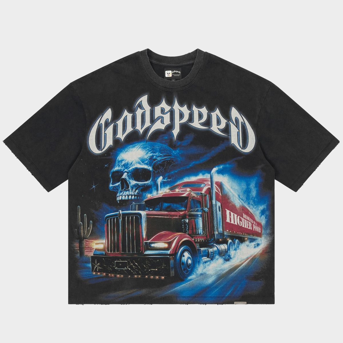 Godspeed Interstate Tee Black
