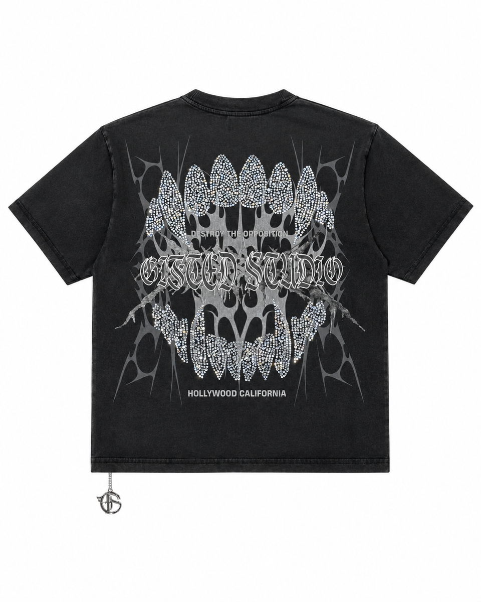 GFTD Destroy Black Tee