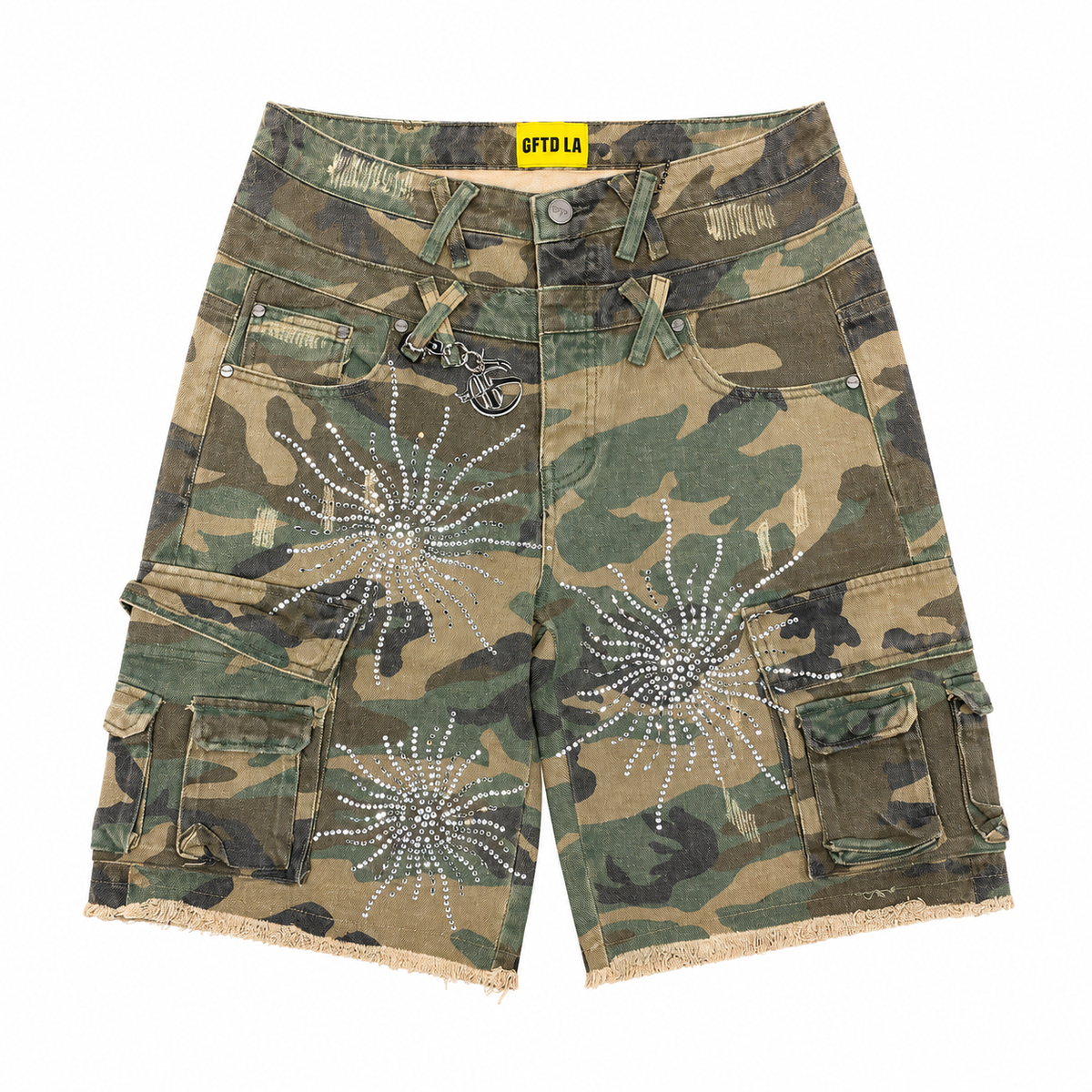 GFTD LA Luka Camo Shorts