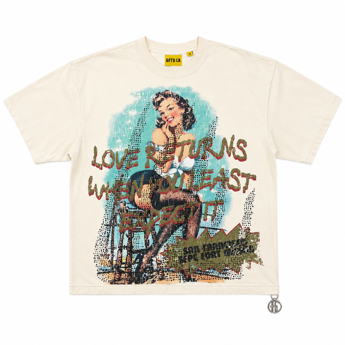 GFTD LA Love Returns Bone tee