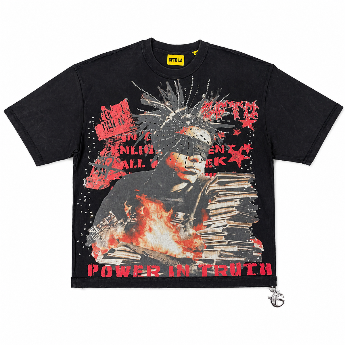 GFTD LA Power In Truth Blk Tee