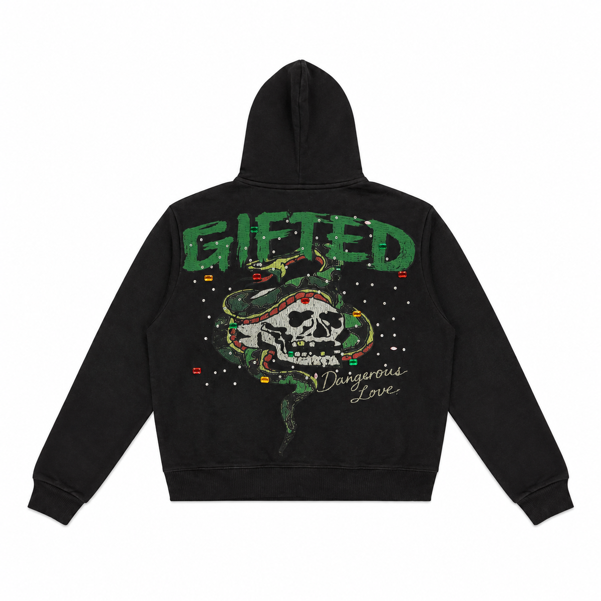 GFTD DANGEROUS LOVE HOODIE BLK