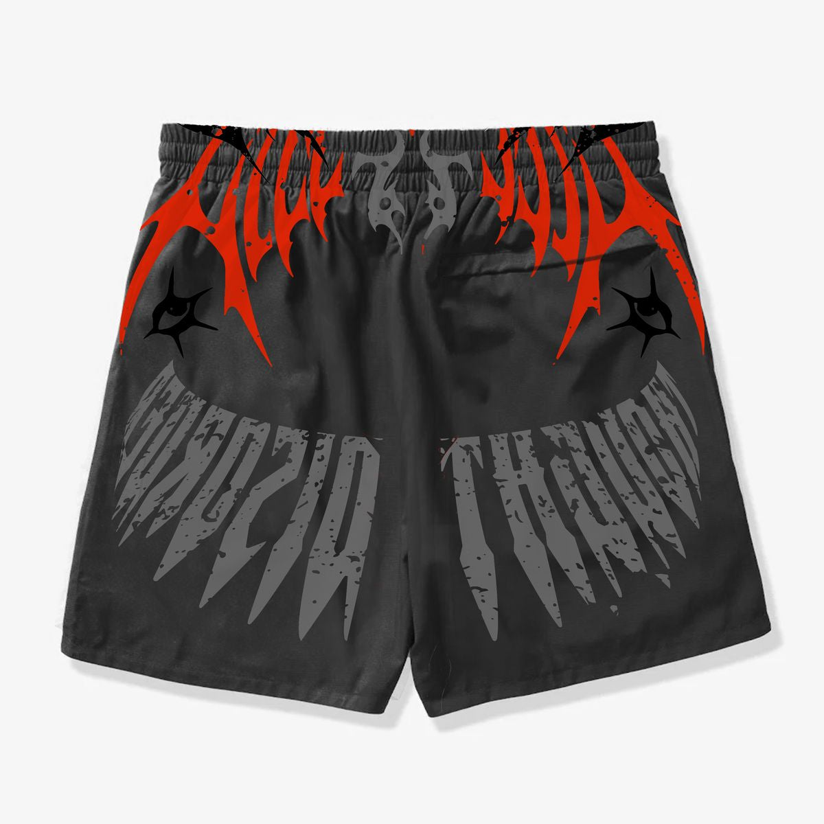 Sugarhill "SINISTER" POLY SHORTS” Black