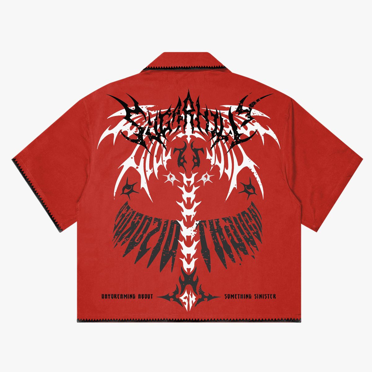 Sugarhill "SINISTER" NYLON LOUNGE SHIRT