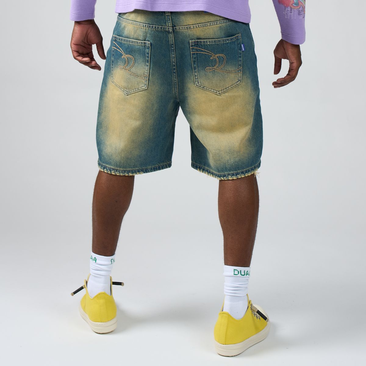 DUAA WALL BLUE SHORT