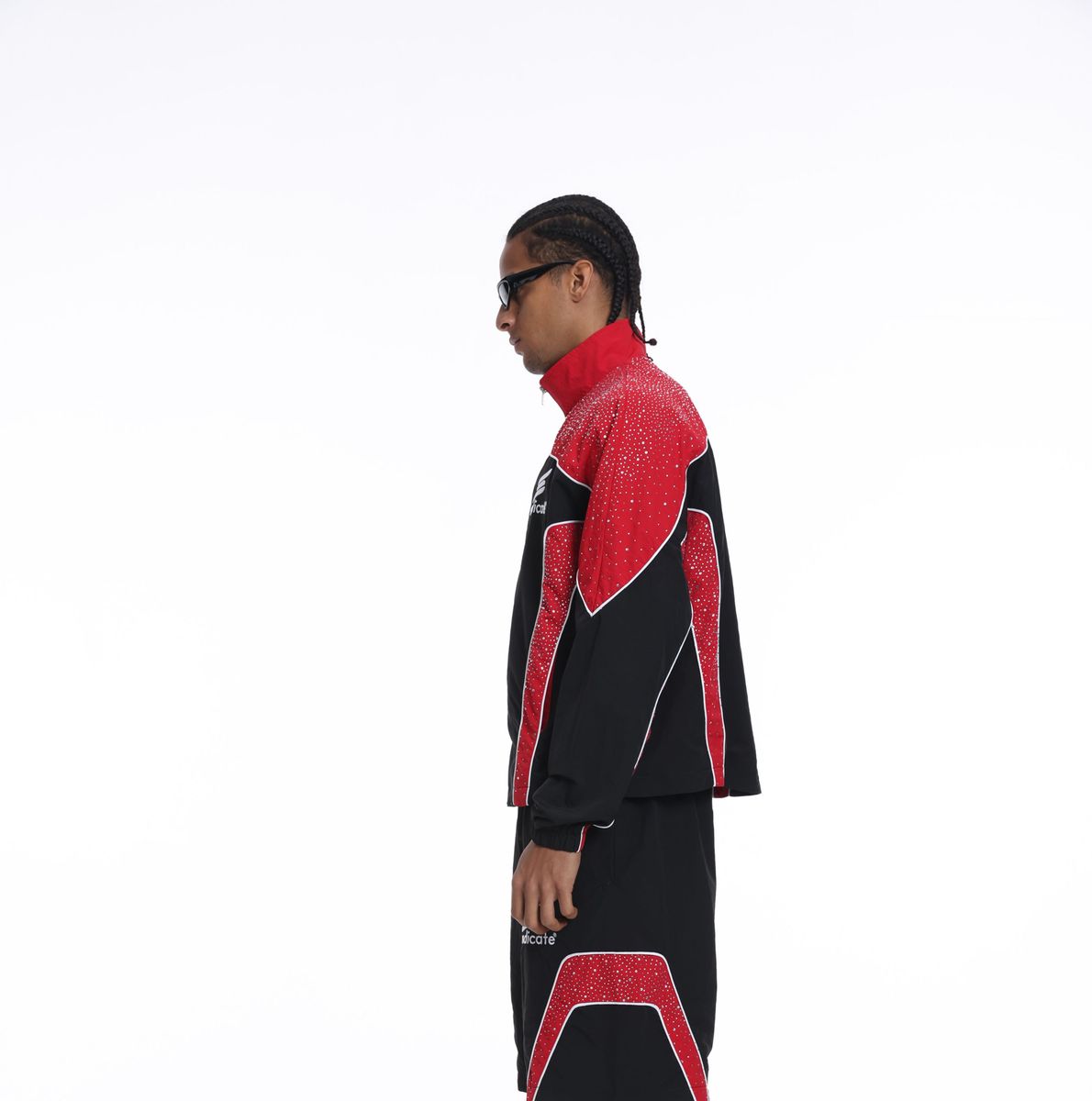 Syndicate Black Nylon Jacket