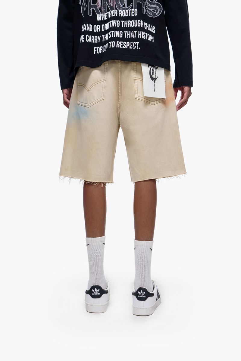 Trnchs Operator Khaki Wash Jorts