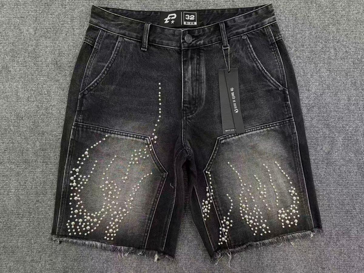 Politics Shorts - Andres - Black Wash