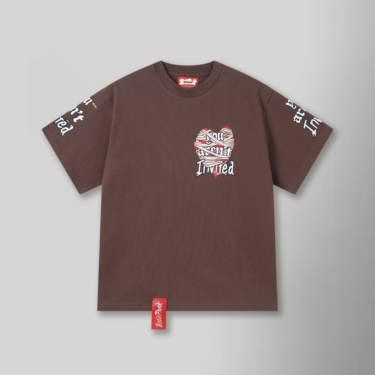 Hyde Park ‘Wrap It Up Tee - Brown’