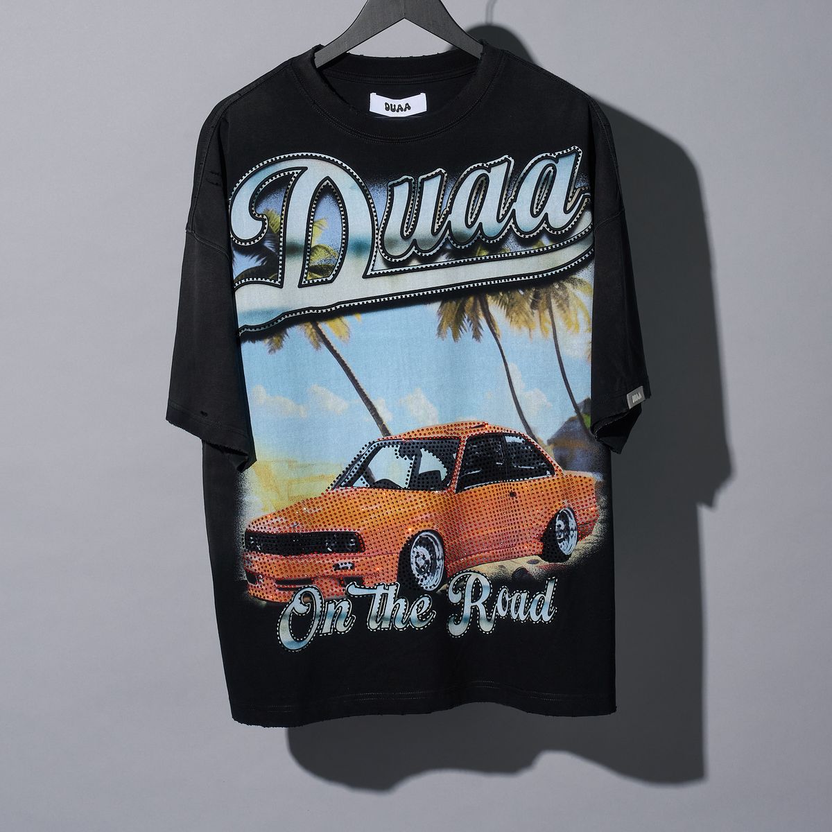 Duaa Destination Blk Tee