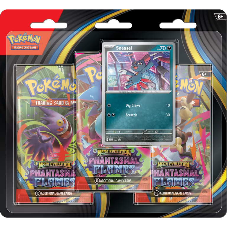 Pokemon Phantasmal Flame 3 Pack Blister