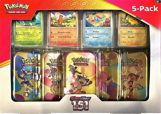 Pokemon Costco 151 Mini TIn Box