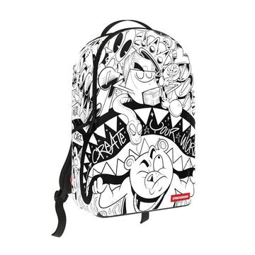Sprayground HEAVY SHARKMOUTH DOODLE DLXSV BACKPACK (B6852)