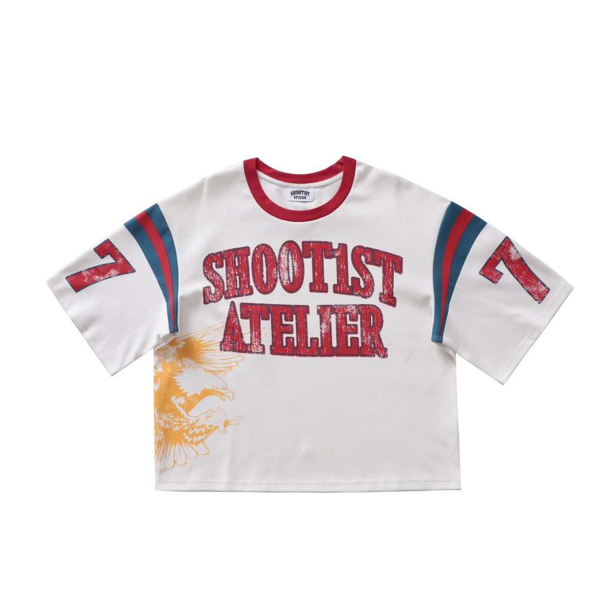 Shoot1st ATELIER JERSEY White/red/blue