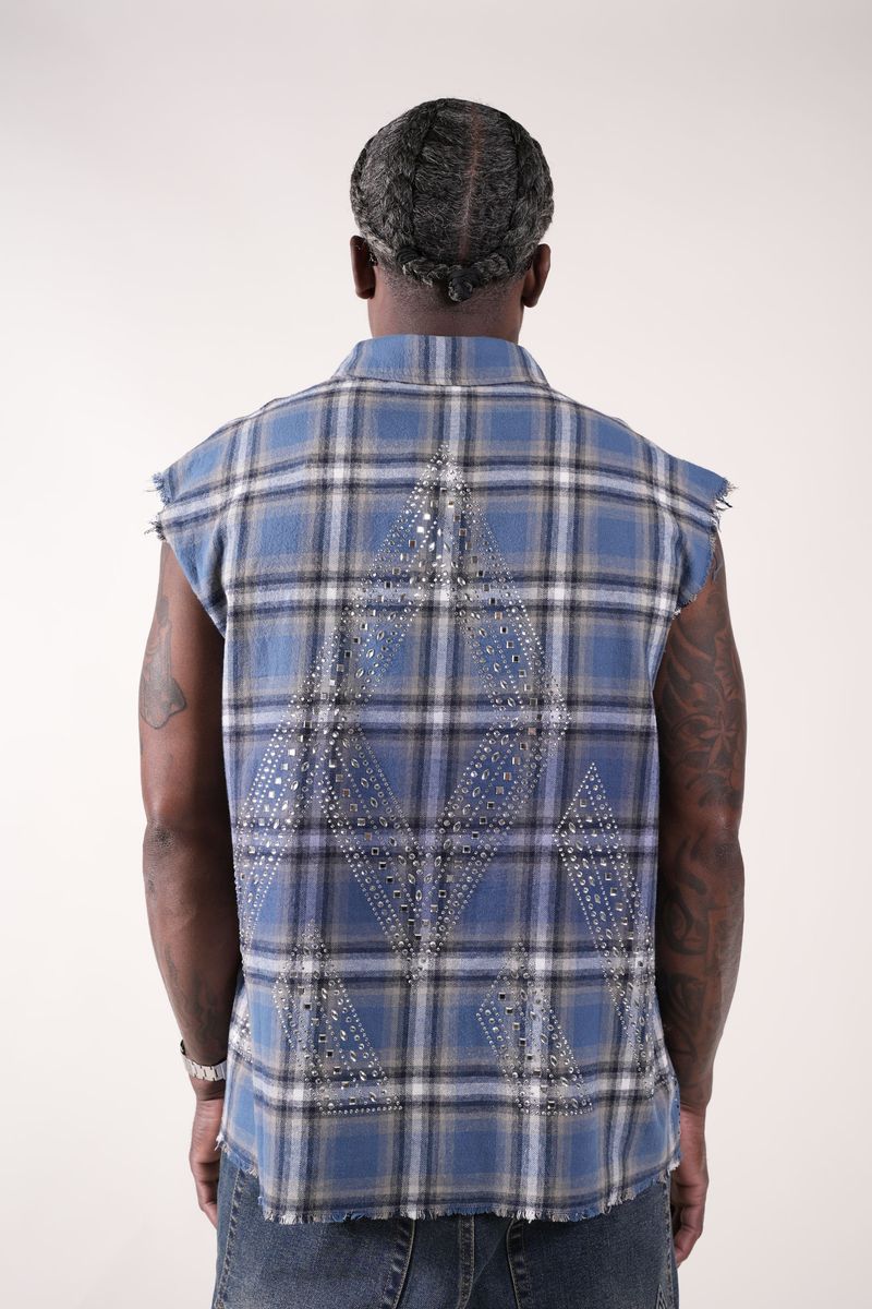 Paper Money Rhinestone Flannel