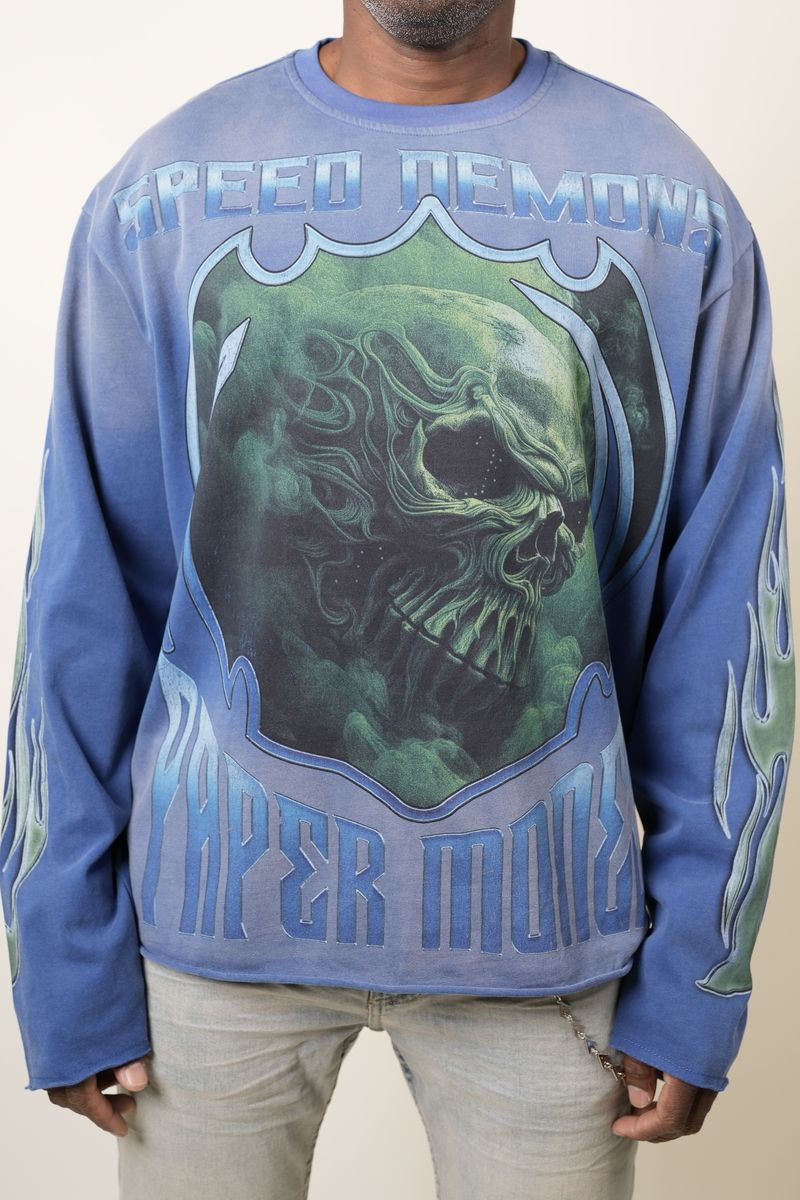 Paper Money Speed Demon Blue
