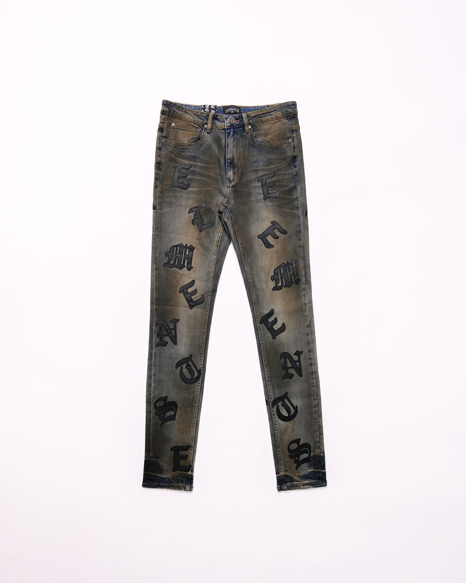 Elements Of Art "Scattered" Jeans