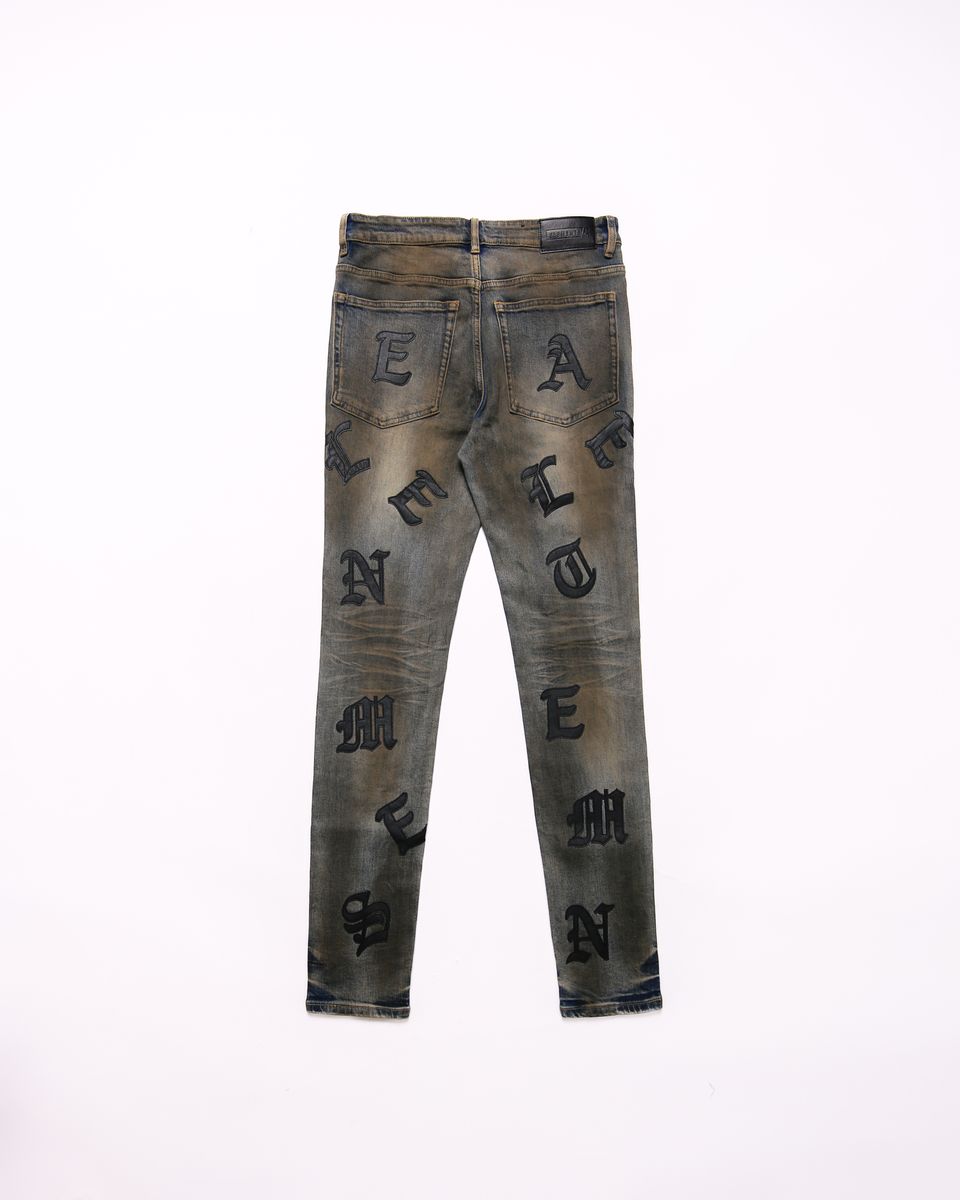 Elements Of Art "Scattered" Jeans