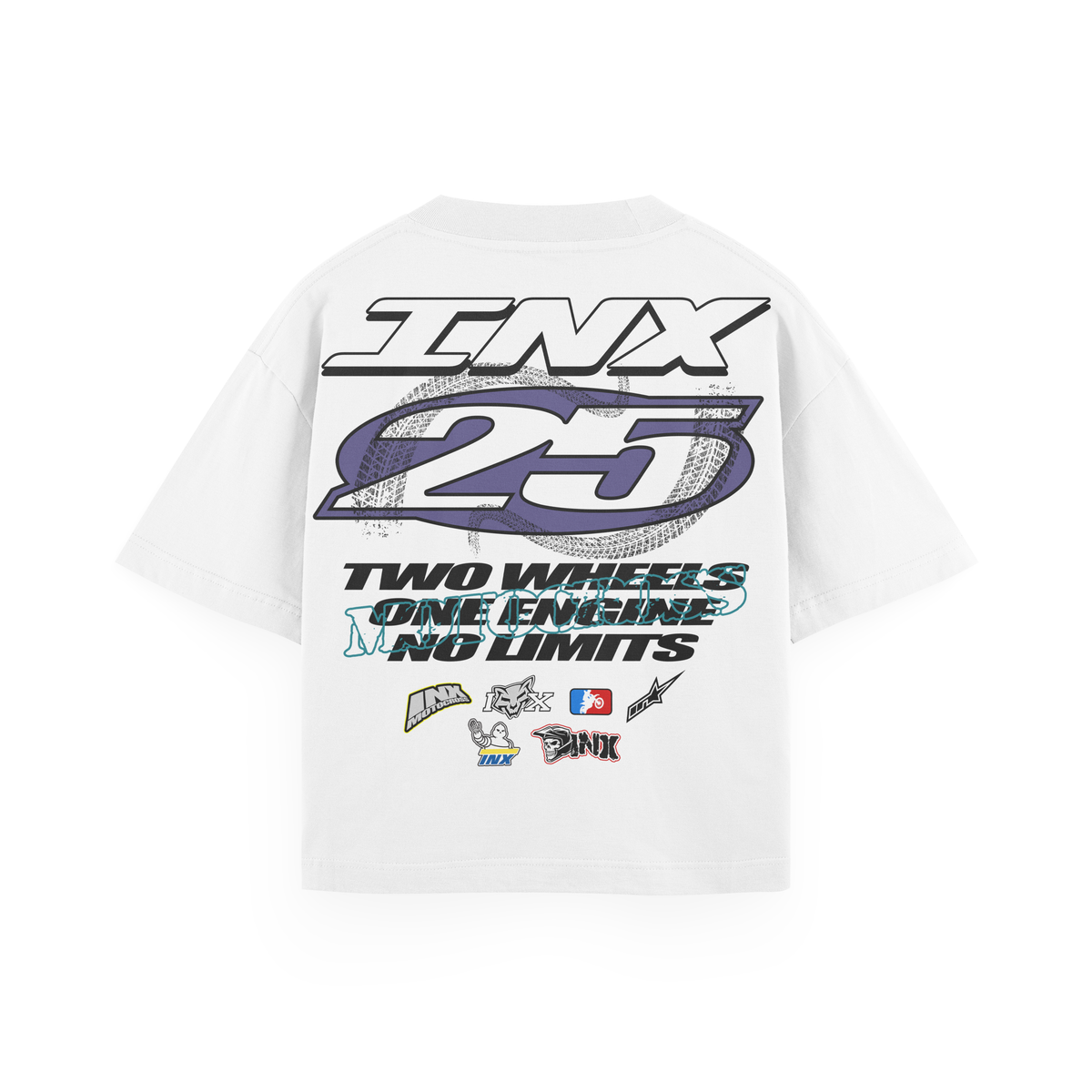 Ink & Fabric "Motorcross" Shirt White