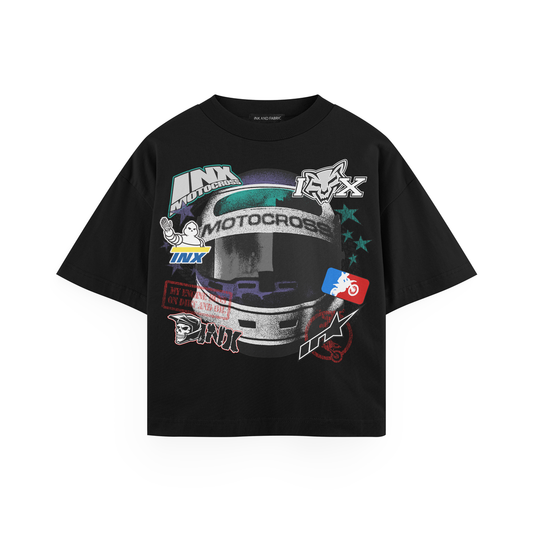 Ink & Fabric "Motocross" Shirt Black