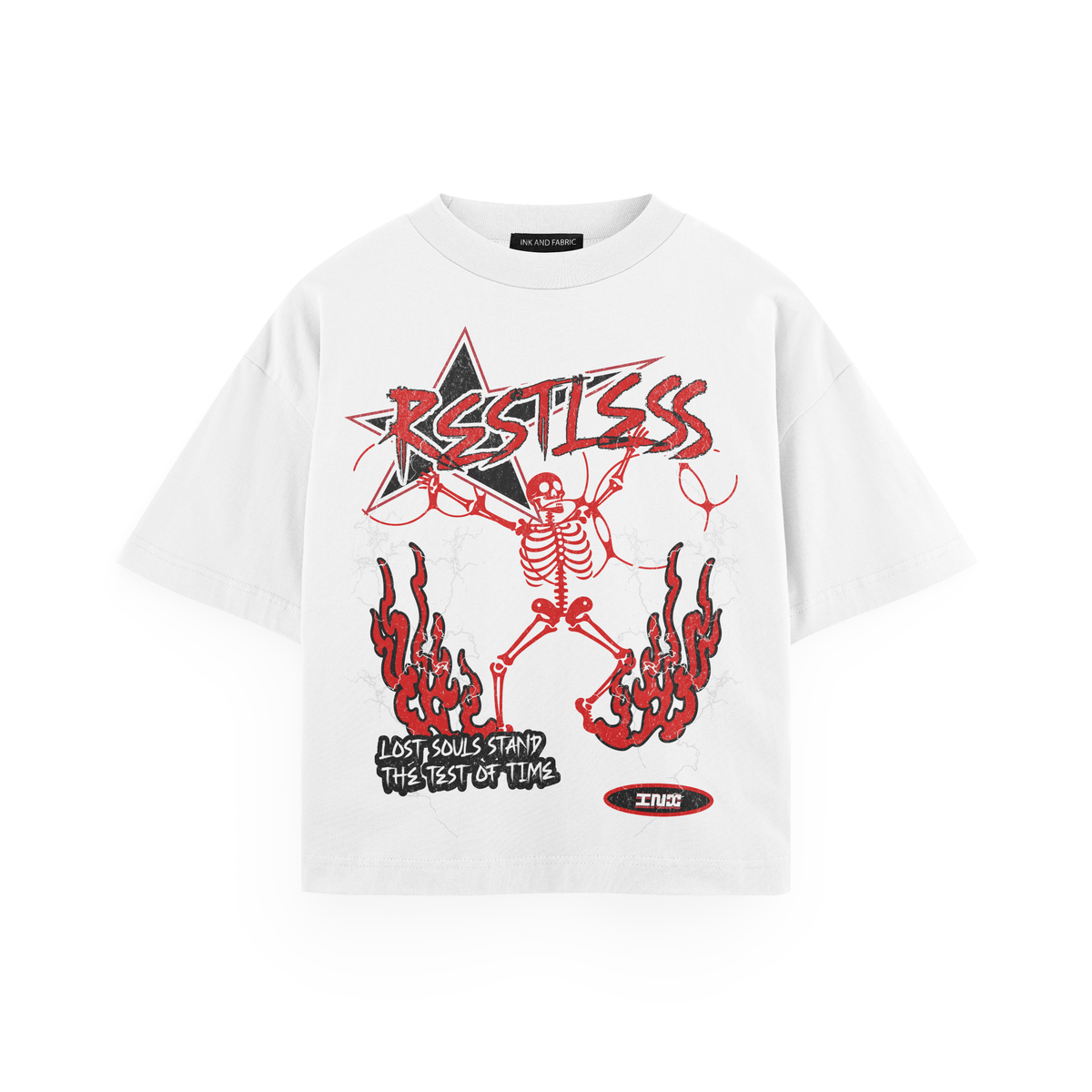 Ink & Fabric "Restless" Shirt White