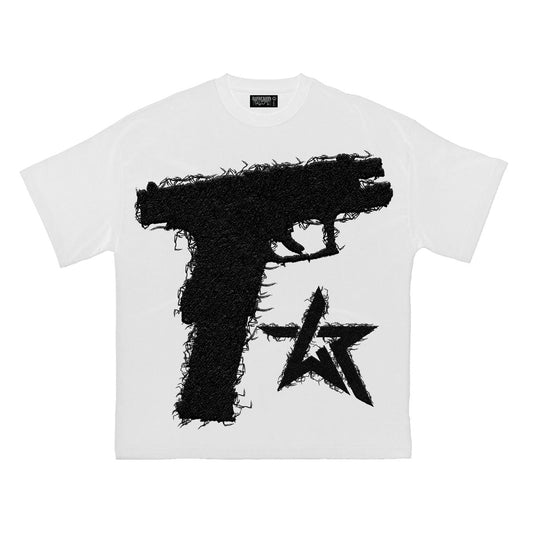 WKND RIOT Glock Patch White Shirt
