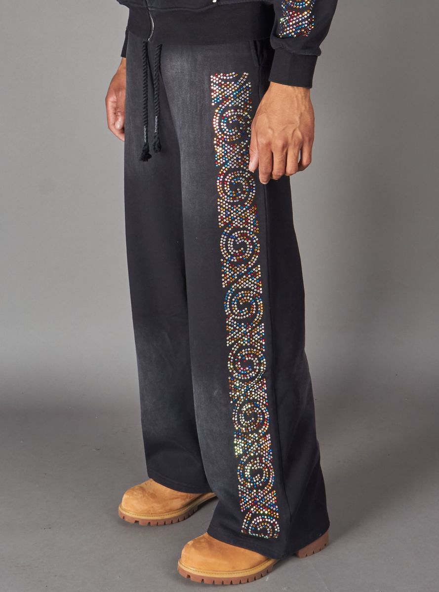 Politics Sweatpant - Lorian - Black