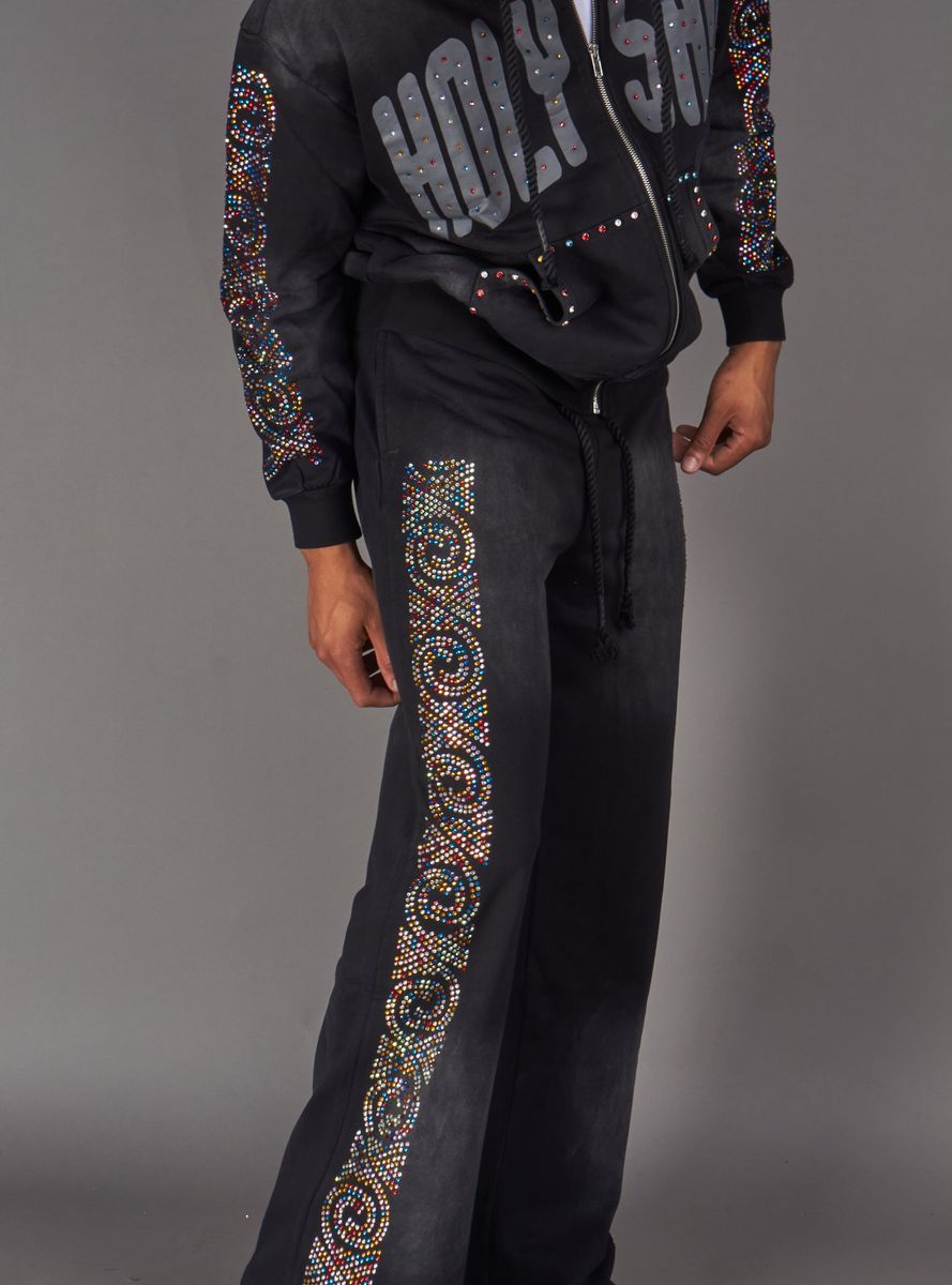 Politics Sweatpant - Lorian - Black