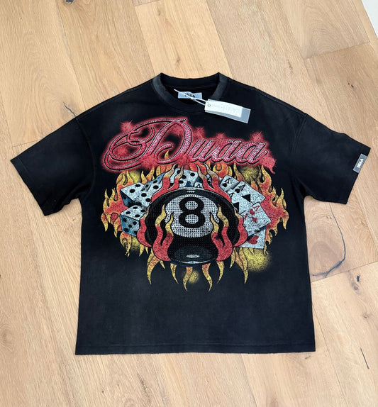 DUAA RISK BLK TEE SHIRT