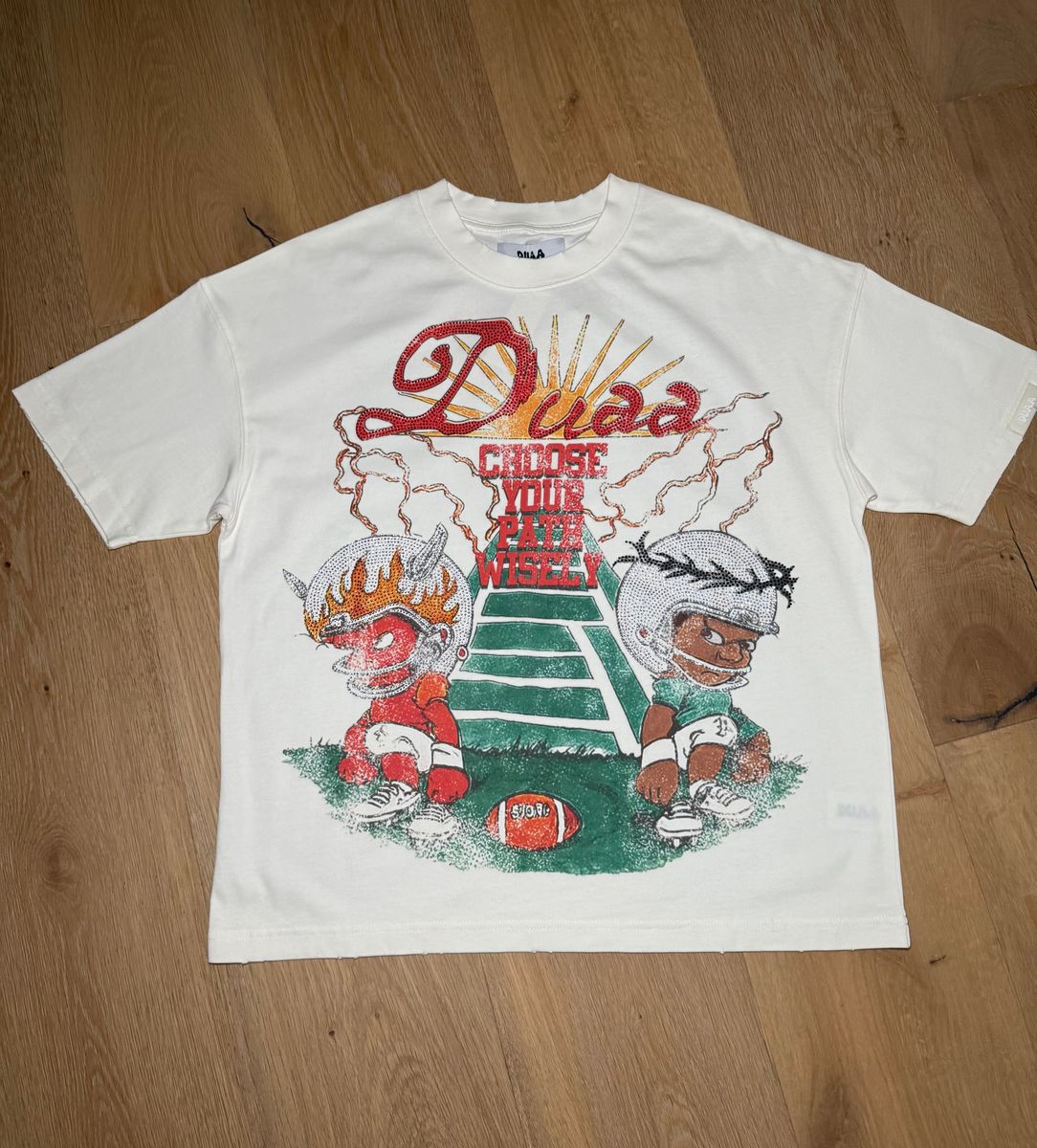 DUAA JOURNEY WHT TEE SHIRT