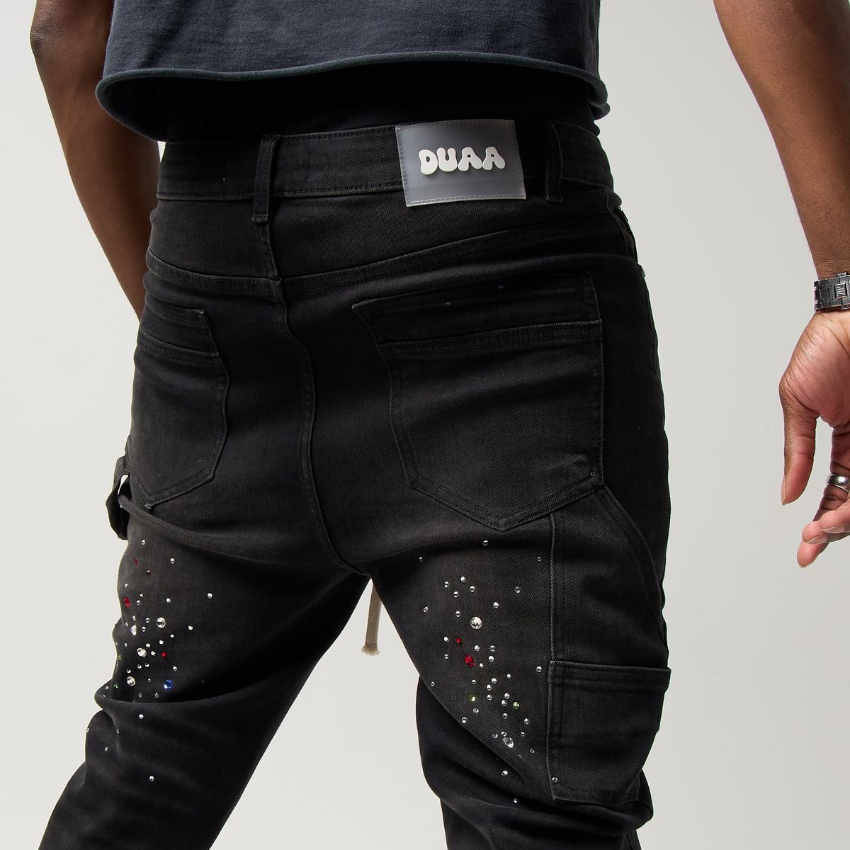 Duaa GUIDANCE BLACK DENIM