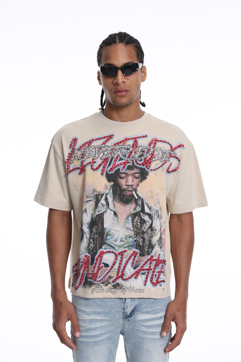 Syndicate "LND Tee" Beige