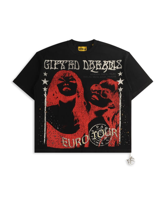 GFTD Dreams Black Tee