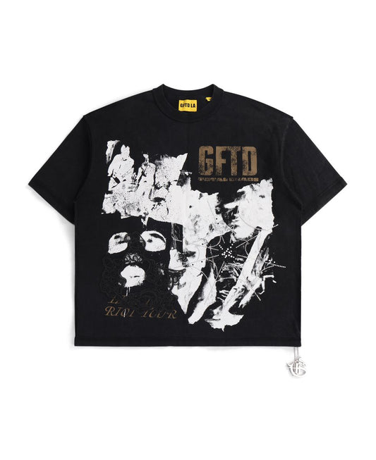 Gftd Riot Tour Blk Tee