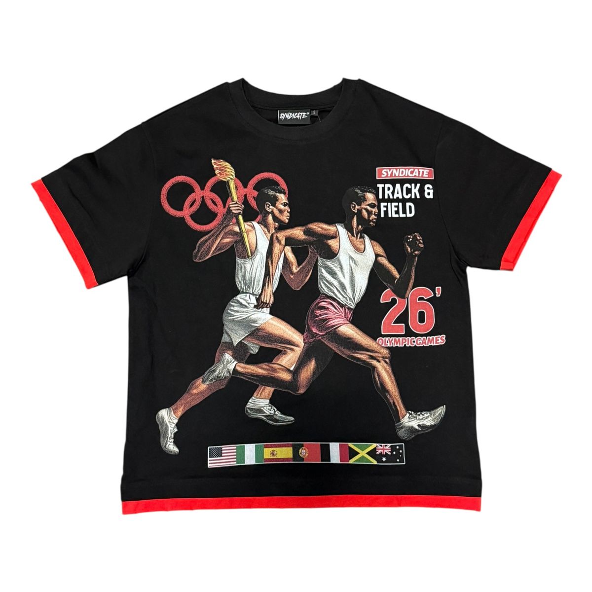 Syndicate "Olympic Tee" Black
