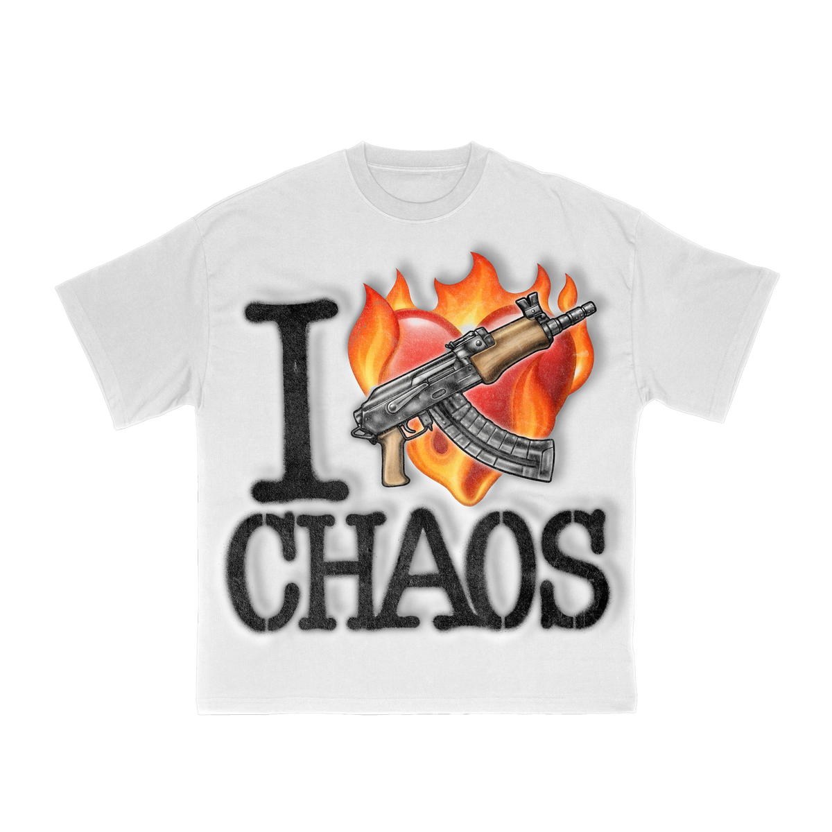 WKND RIOT I Love Chaos Tee