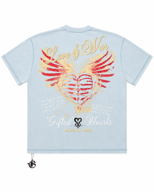 GFTD Heart Blue Tee