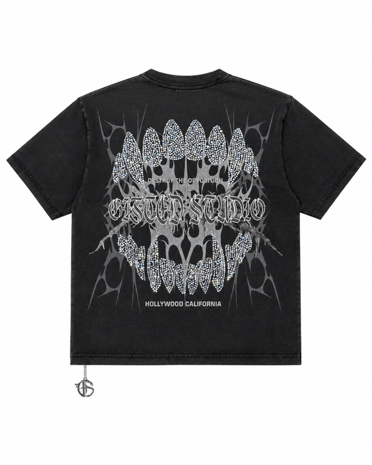 GFTD Destroy Black Tee