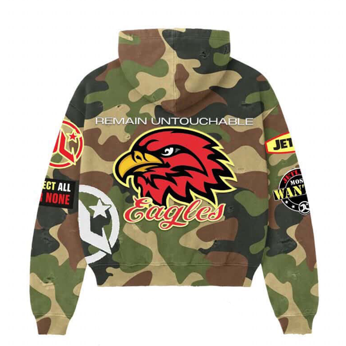Jetlyfe JL: EAGLES CAMO HOODIE