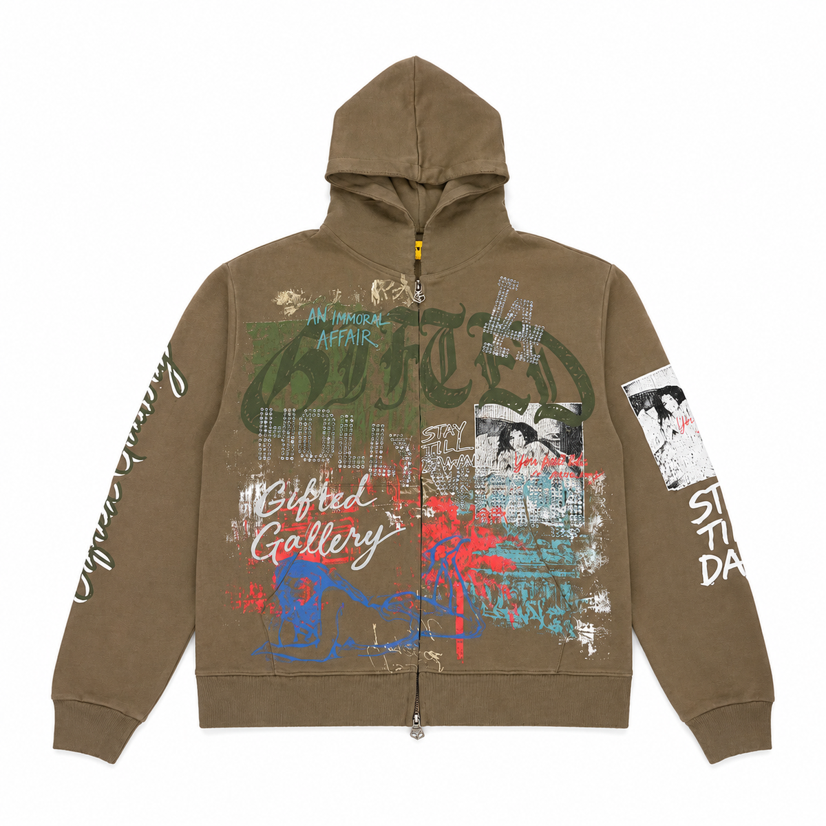 GFTD GALLERY HOODIE MINK