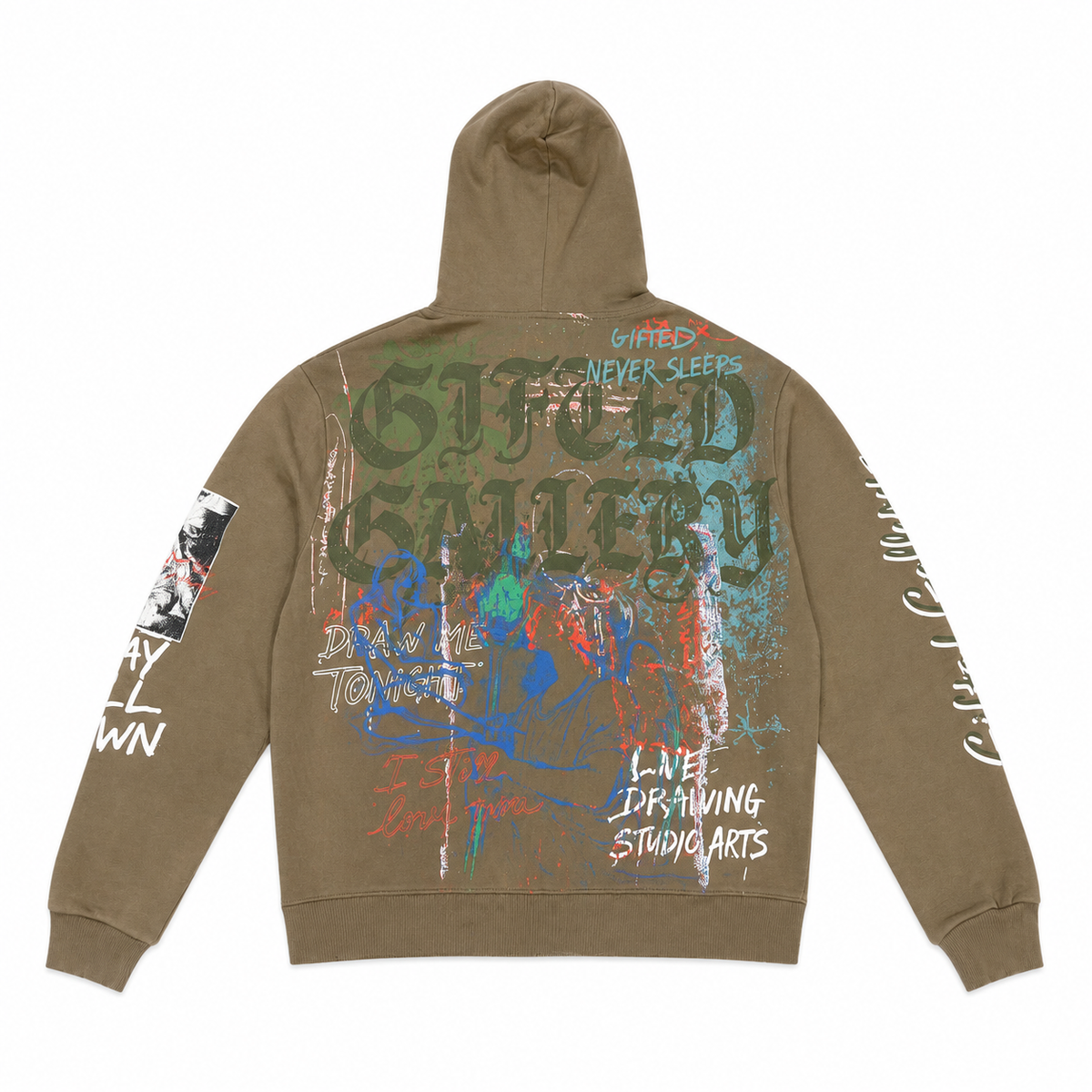 GFTD GALLERY HOODIE MINK