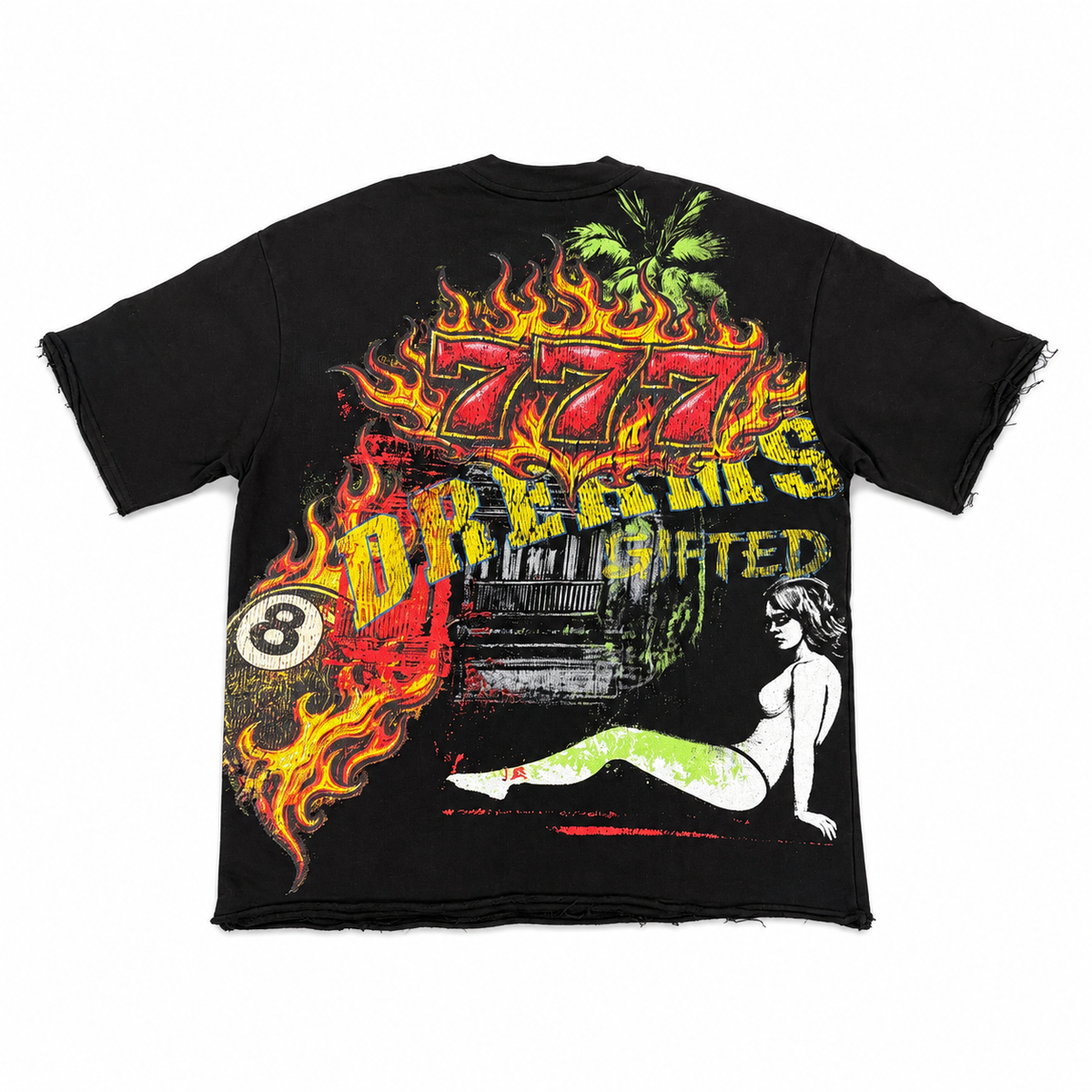 GFTD GIFTED DREAMS FRENCH TERRY T BLK