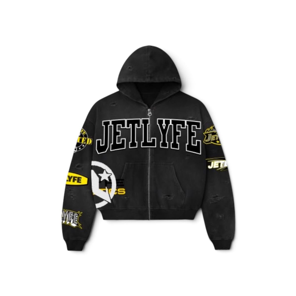 Jetlyfe JL: BLACK PANTHER SET HOODIE