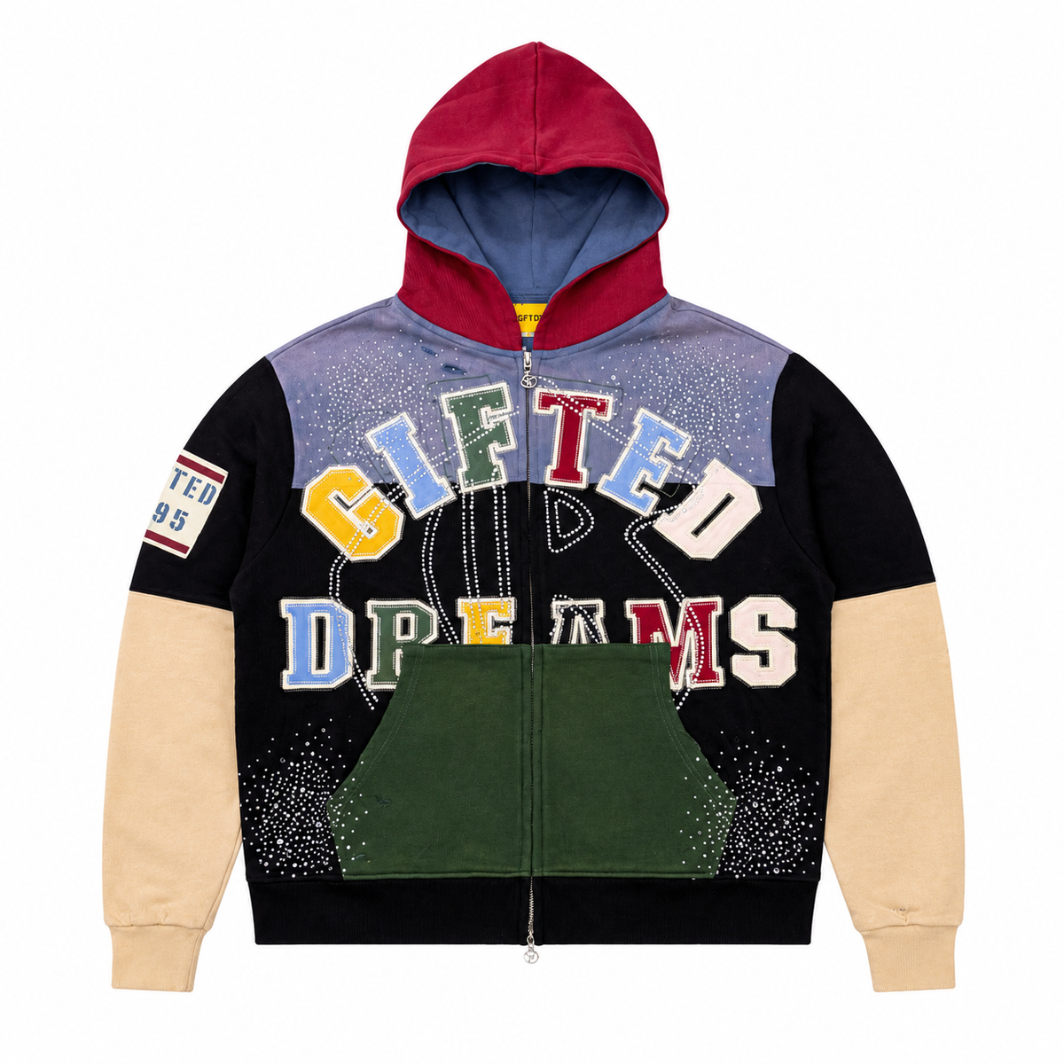 GFTD GIFTED ACADEMY HOODIE BLK