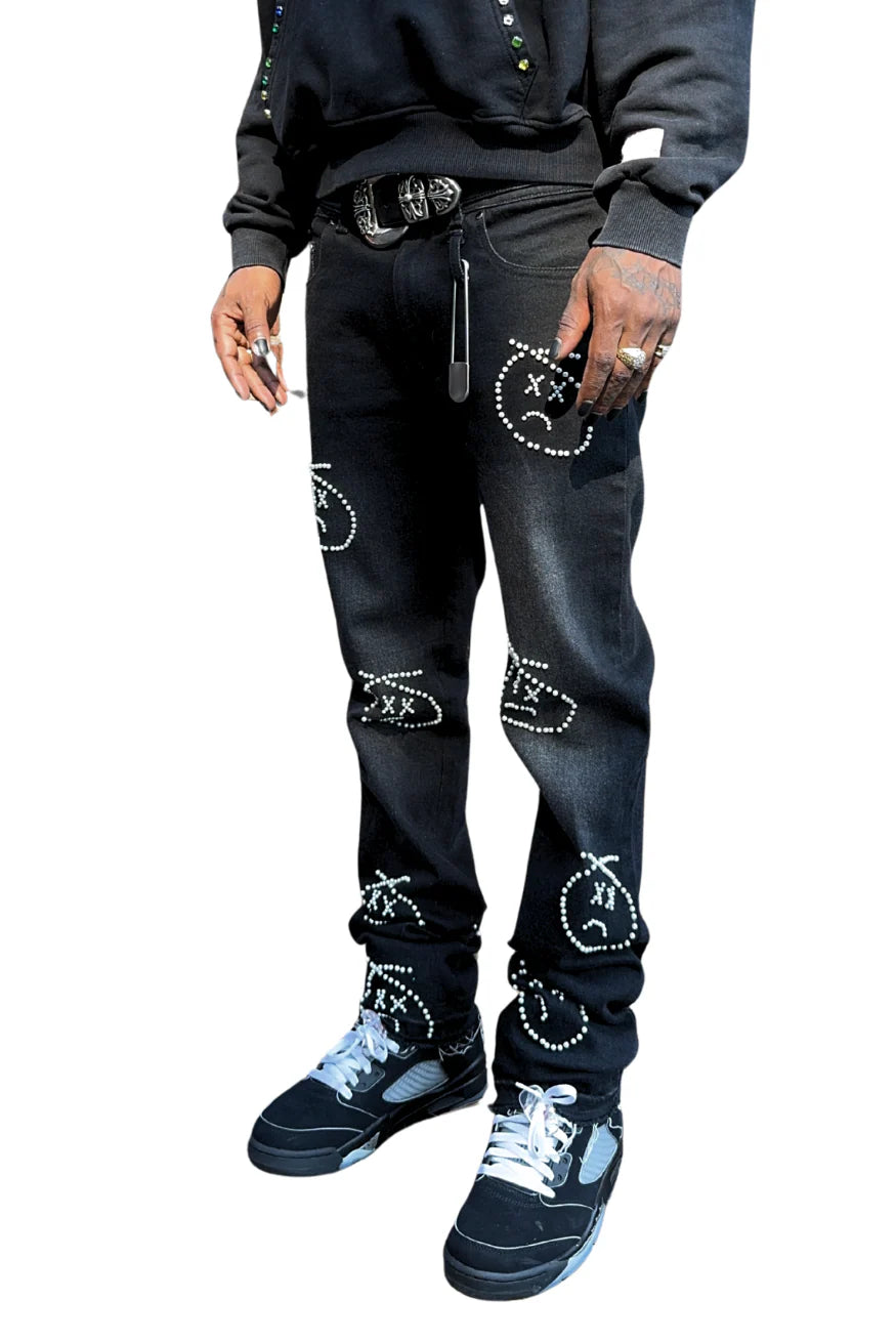 DLMFO Ms. Pearly Denim Black