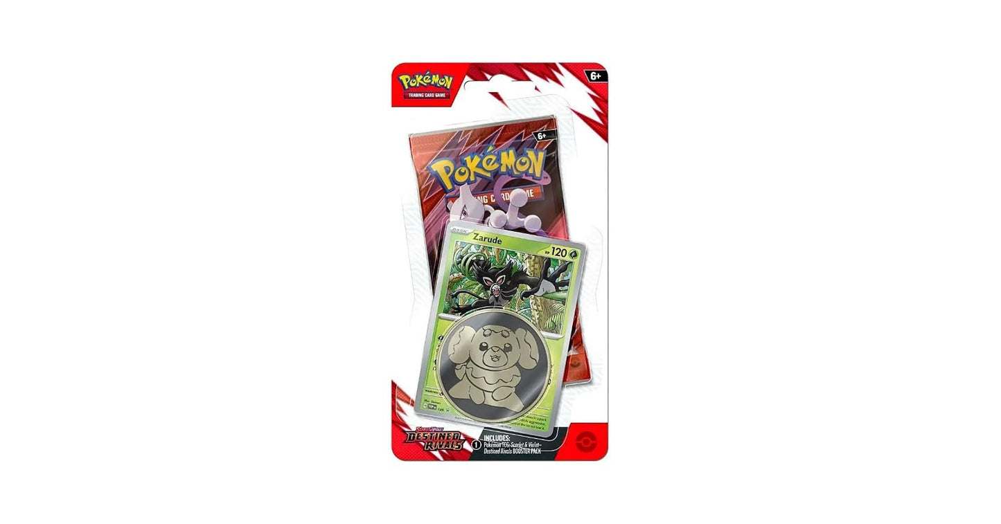 Pokemon Single Destined Rivals Booster Blister