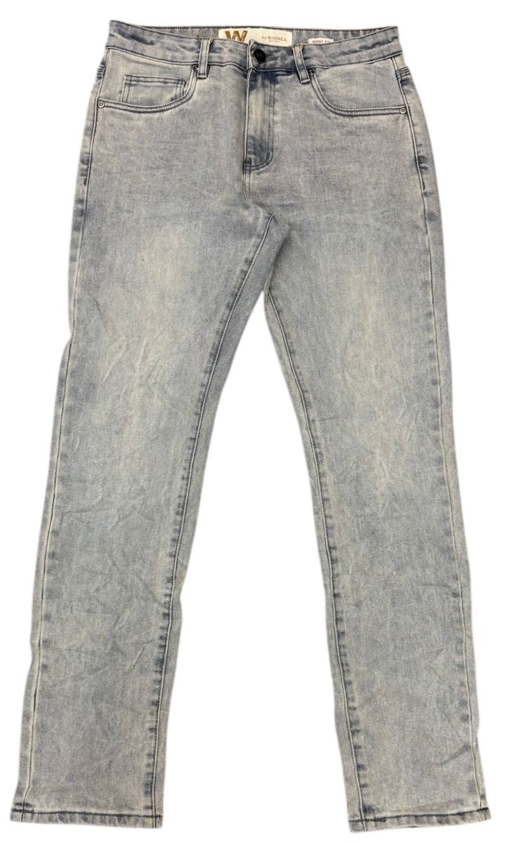 W by Waimea M8172 Lgh Blue Grey Wash