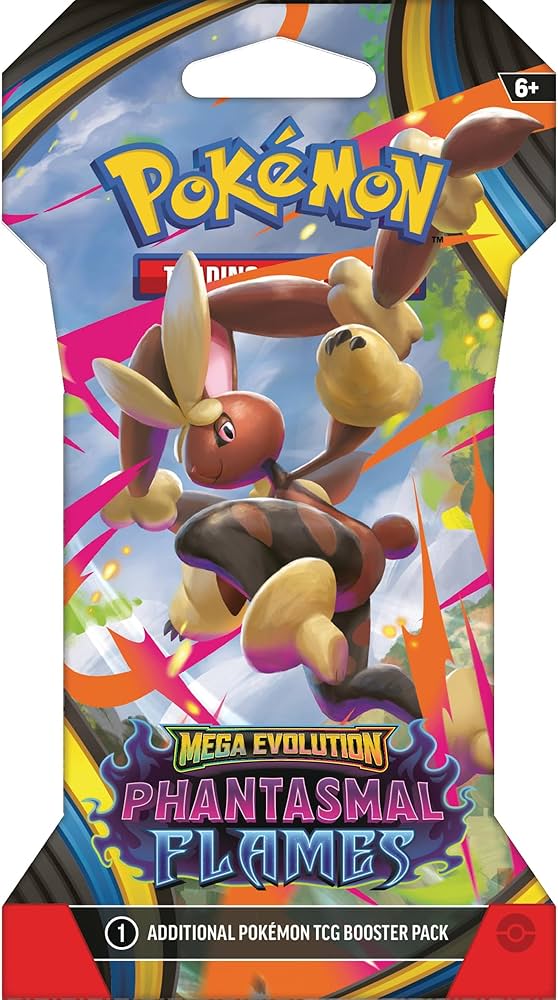 Pokemon Single Phantasmal Flame Booster